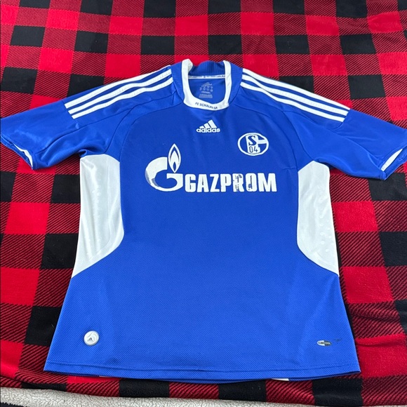 adidas Other - FC Schalke 04 Adidas 2008-09 Vintage Home Bundesliga Jersey